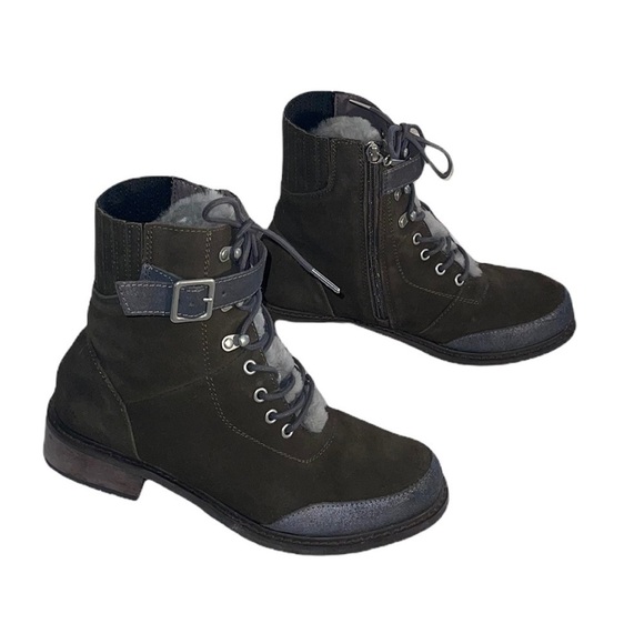 Emu Australia Waldron Suede Waterproof Boots. Size 9W - Picture 3 of 13